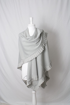 Maya - Sjal Silvia Light Grey